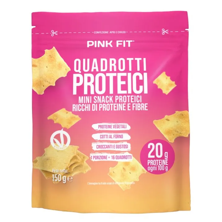PINK FIT QUADROTTI PROT 150G