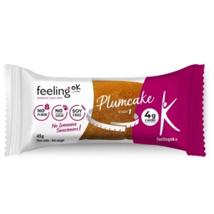 Plumcake Arancia Start Feeling Ok 45g