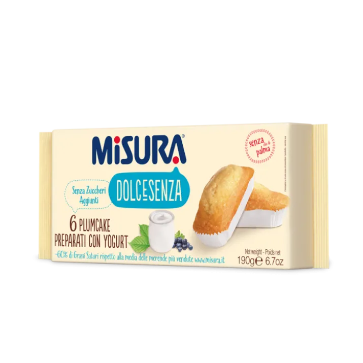 Plumcake Con Yogurt DolceSenza Misura® 190g