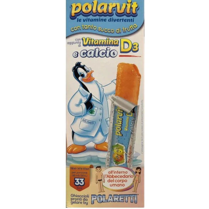 Polarvit Ghiaccioli Pronti Da Gelare Integratore Alimentare 5 Pezzi