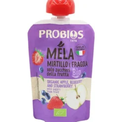 Polpa Mela Fragola E Mirtillo Probios 100g Doypack