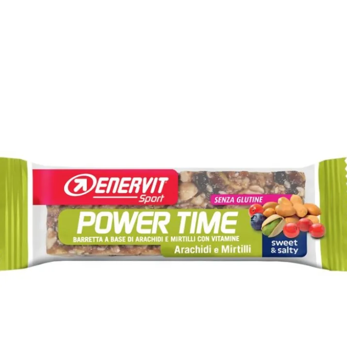 Power Time Barretta Arachidi E Mirtilli Enervit Sport Box 24 Barrette 30g
