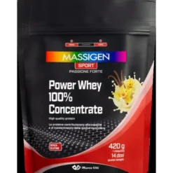 Power Whey 100% Concentrate Vaniglia Massigen Sport 420g