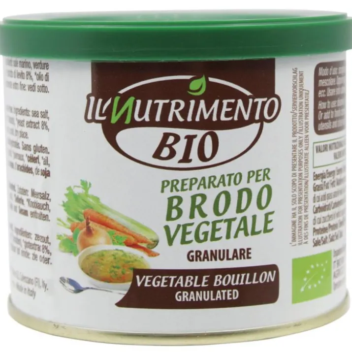 Preparato Per Brodo Vegetale Granulare Il Nutrimento 120g