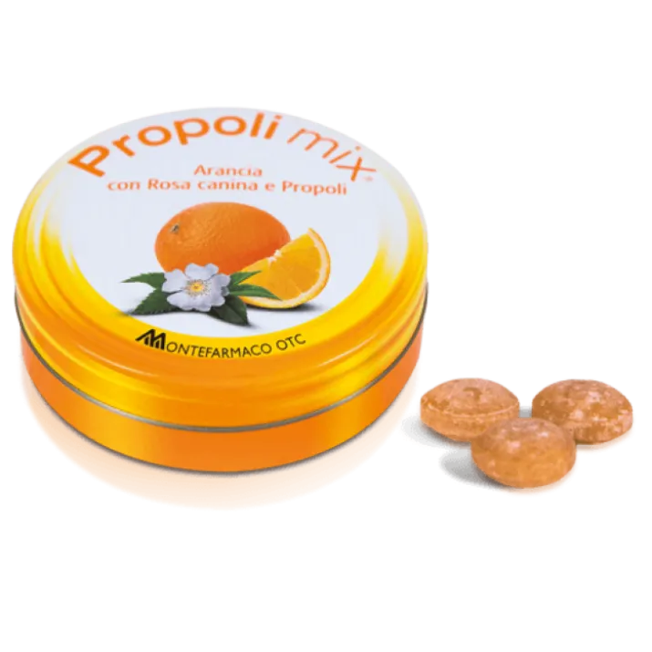 Propoli Mix® Caramelle All'Arancia MONTEFARMACO 30 Caramelle