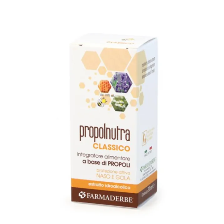 Propolnutra Classico Farmaderbe Gocce 30ml