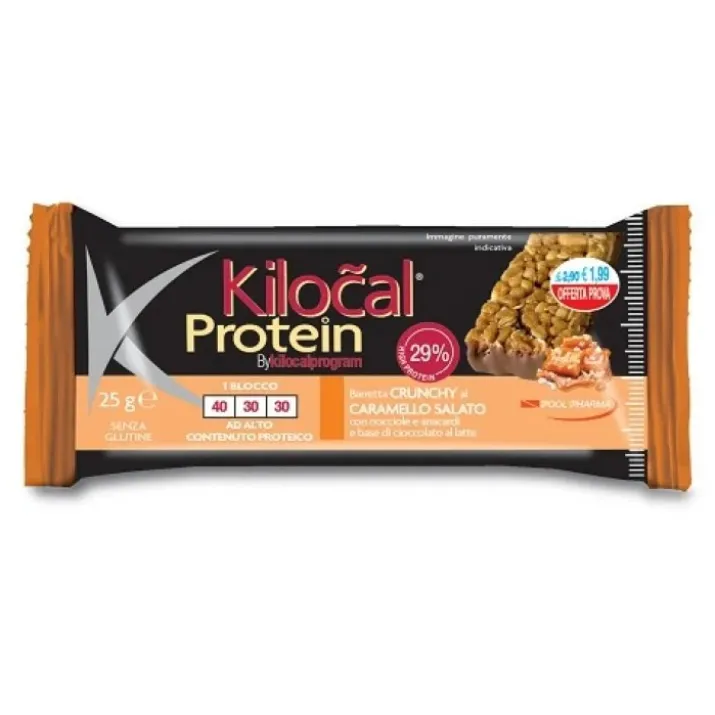Protein Bar 29% Caramello Salato Kilocal 25g