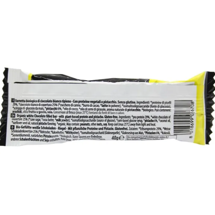 Protein Bar Cioccolato Bianco E Pistacchio Probios 40g