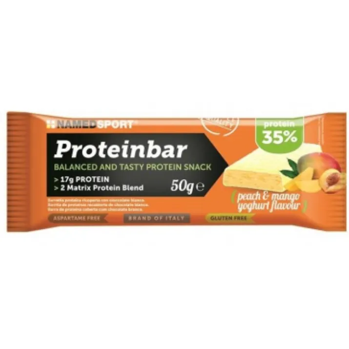 Proteinbar Peach & Mango Yoghurt Flavour NAMED SPORT 50g
