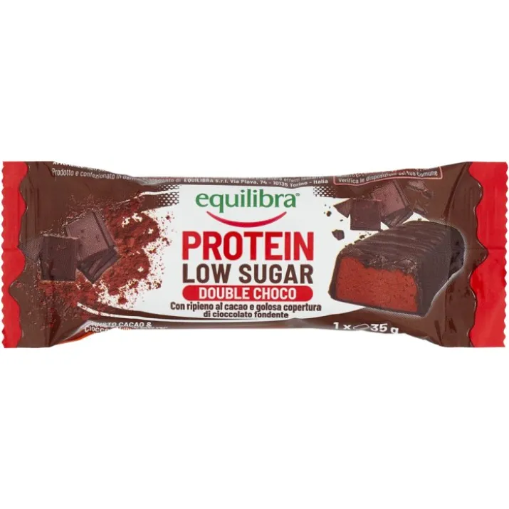Protein 31% Low Sugar Double Choco Equilibra® 35g