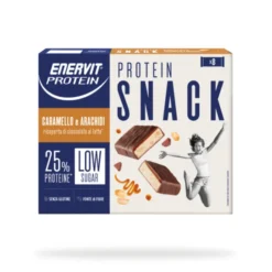 Protein Snack Caramello E Arachidi Enervit 8 Pezzi