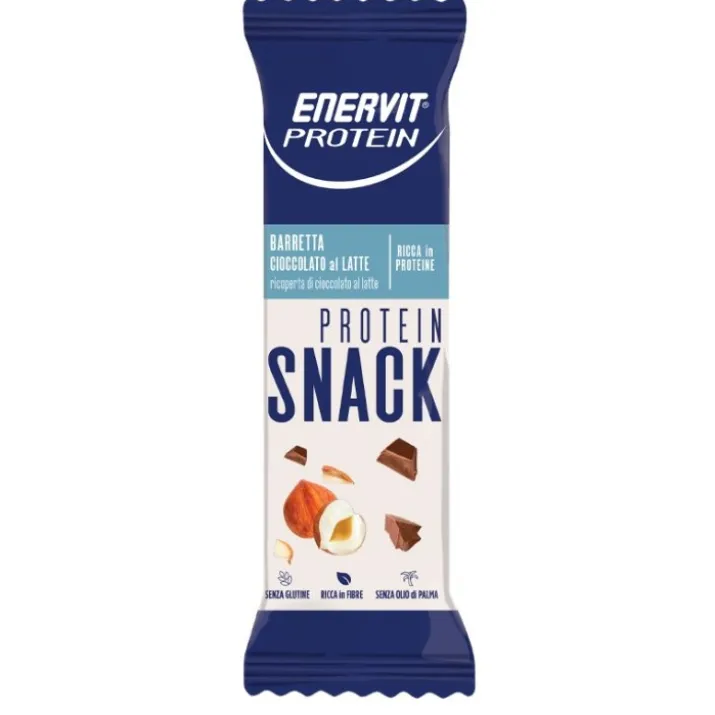 Protein Snack Cioccolato Al Latte Enervit Protein 8 Barrette