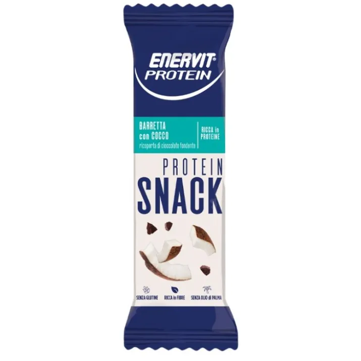 Protein Snack Cocco Enervit Protein 8 Barrette