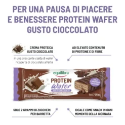 Protein Wafer Gusto Cioccolato Equilibra 35g