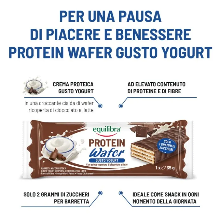 Protein Wafer Gusto Yogurt Equilibra 35g
