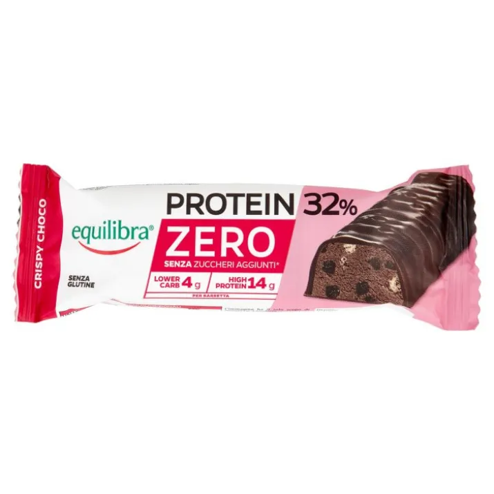 Protein 32% Zero Crispy Choco Equilibra® 24x45g