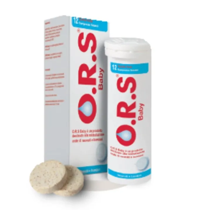 Reidratazione Orale Cola ORS Baby 12 Compresse Solubili