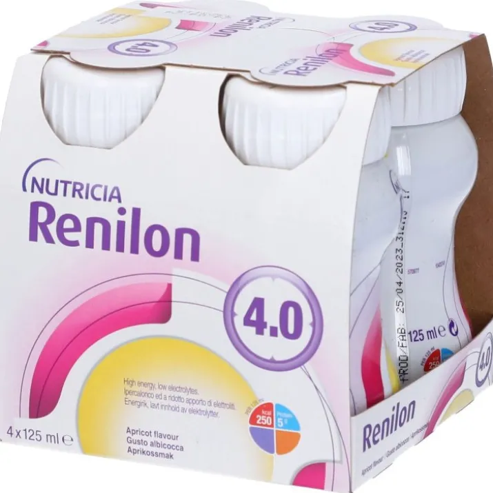 Renilon 4.0 Albicocca Nutricia 4x125ml