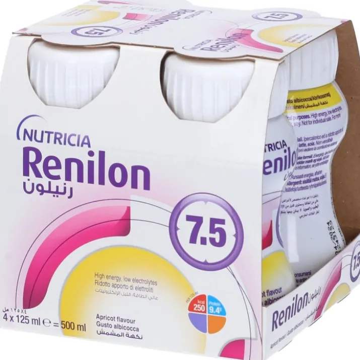 Renilon 7.5 Albicocca Nutricia 4x125ml