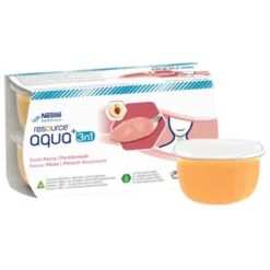 Resource® Aqua+ Gelificata 3in1 Pesca Nestlé 4x125g