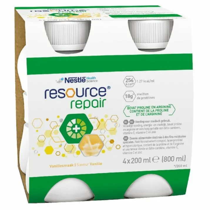 Resource Repair Vaniglia Nestlè Health Science 4x200ml