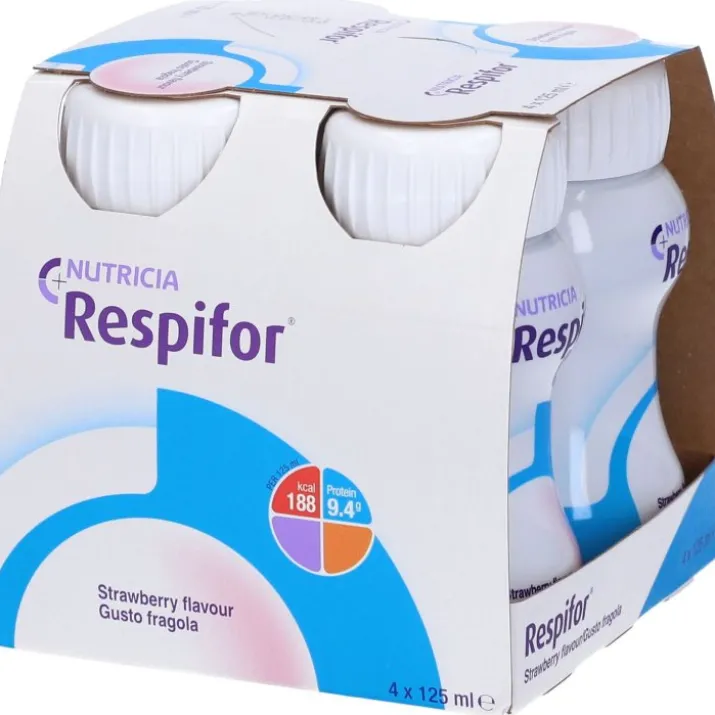 Respifor Fragola Nutricia 4x125ml
