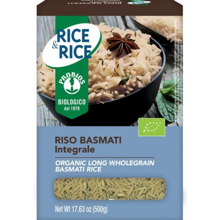 Rice&Rice Riso Basmati Integrale Probios 500g