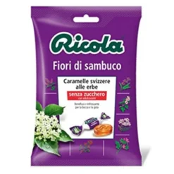 Ricola Fiori Sambuco Caramelle Senza Zucchero 70g