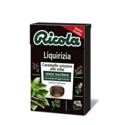 Ricola Liquirizia Caramelle Svizzere Alle Erbe Senza Zucchero 50g