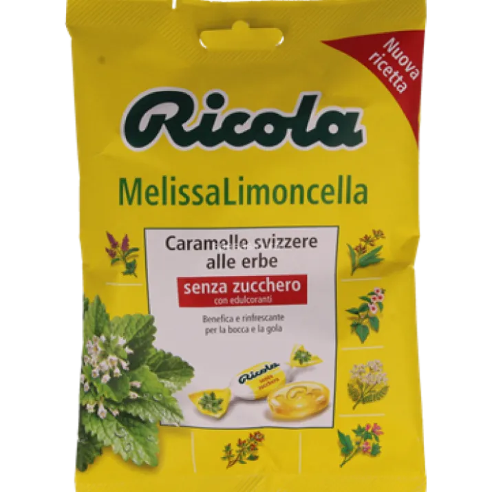Ricola Melissa Limoncello Caramelle Senza Zucchero 70g