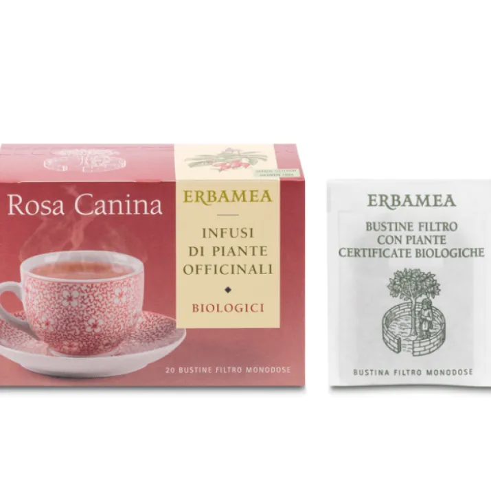 Rosa Canina Biologica Erbamea 20 Filtri Da 1,5g