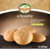 Rosetta Aproteica Yesi Food 4x50g