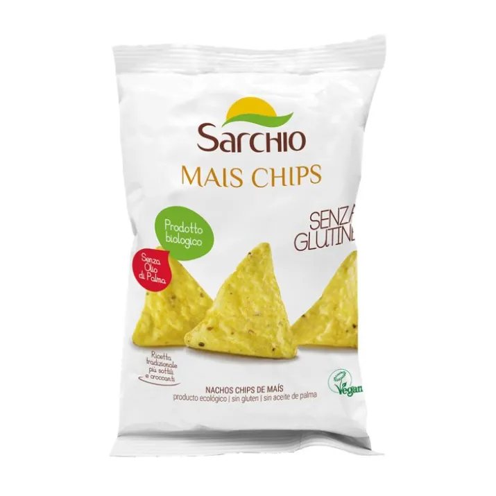 Sarchio Mais Chips Prodotto Biologico Senza Glutine 75g