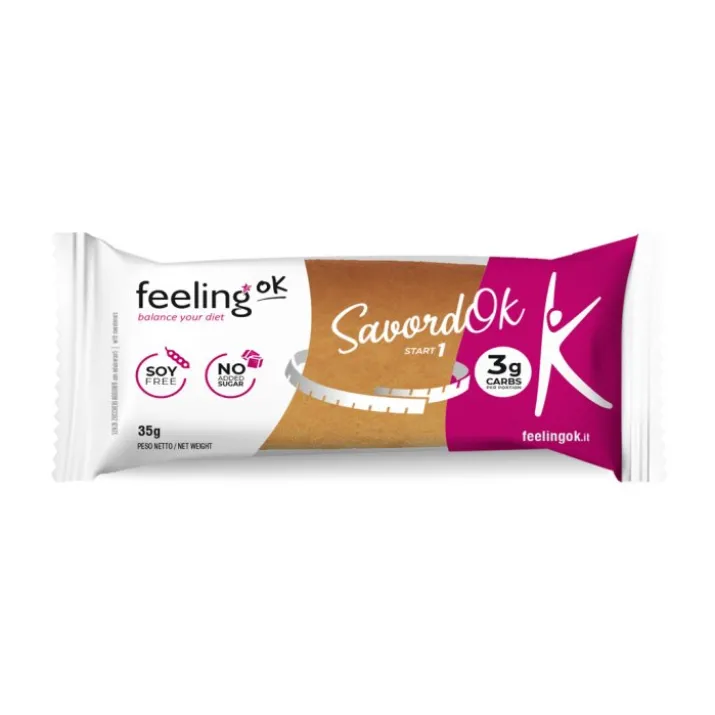 SavoiardOK Alla Nocciola Start1 Feeling Ok 35g