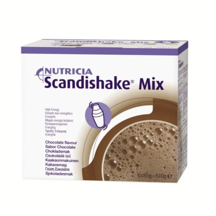 SCANDISHAKE® MIX CIOCCOLATO NUTRICIA® 6 BUSTINE