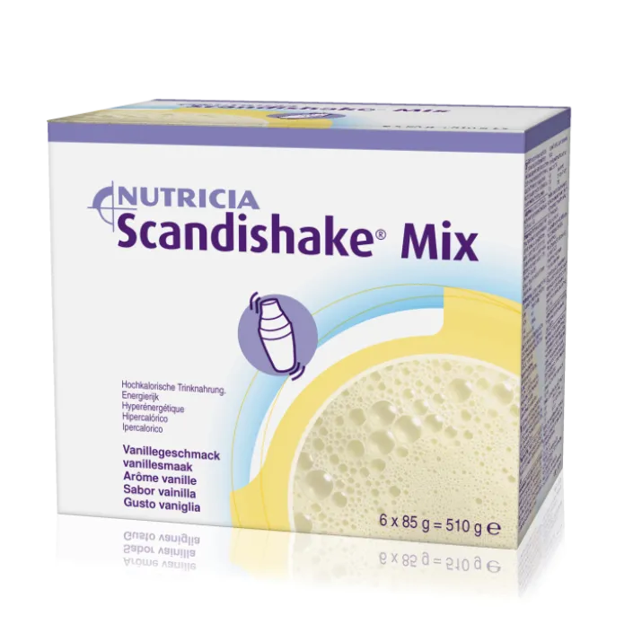 Scandishake Mix Vaniglia Nutricia 6x85g