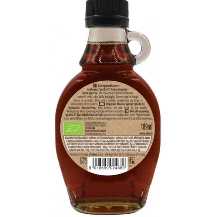 Sciroppo D’Acero Canadese Probios 189ml