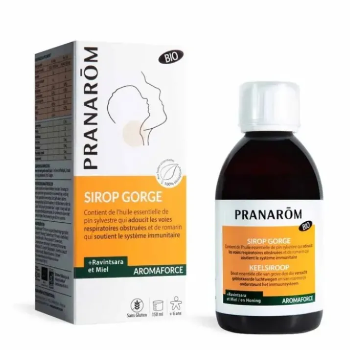 Sciroppo Gola al Miele Aromaforce PRANARÕM 150ml