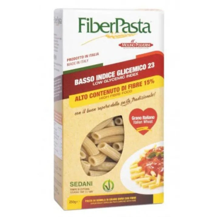 SEDANI BASSO INDICE GLICEMICO FiberPasta 250g