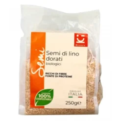 Semi Di Lino Dorati Biologici Ki Group 250g