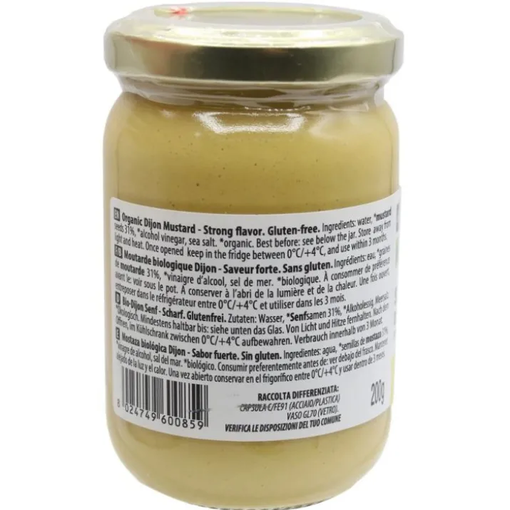 Senape Di Dijon Forte Il Nutrimento Bio 200g