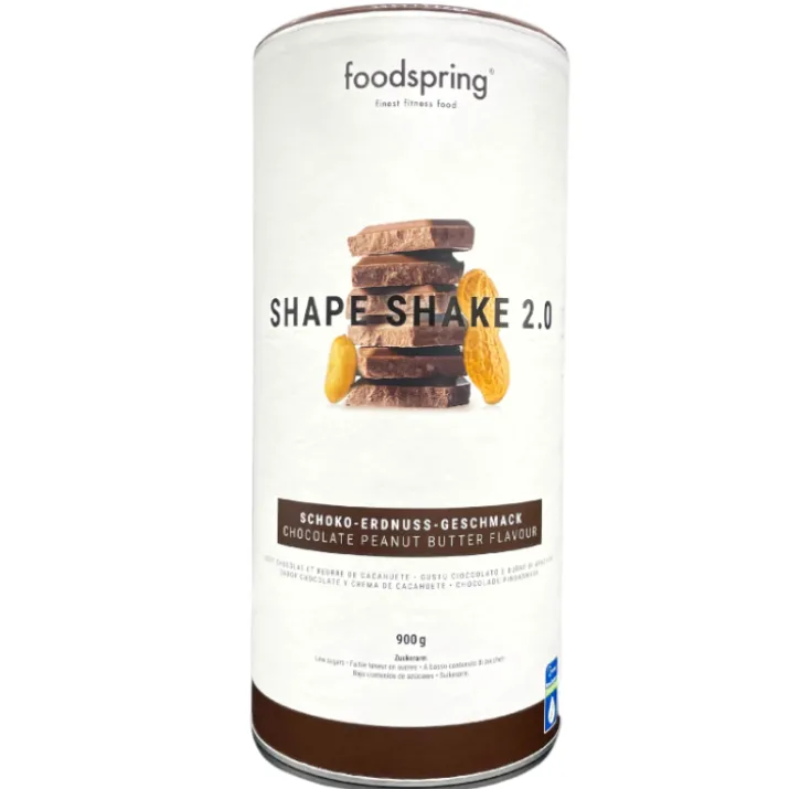 Shape Shake 2.0 Burro Di Arachidi & Cioccolato Foodspring 900g