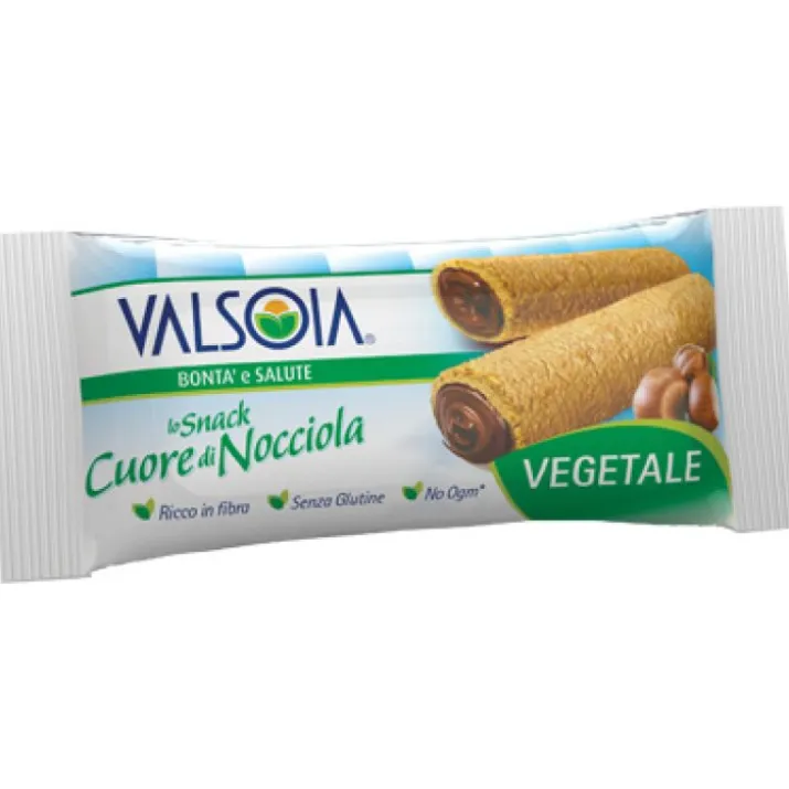 Snack Cuore Di Nocciola Valsoia 2x15g