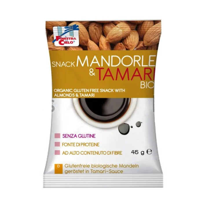 Snack Mandorle & Tamari Bio 45g