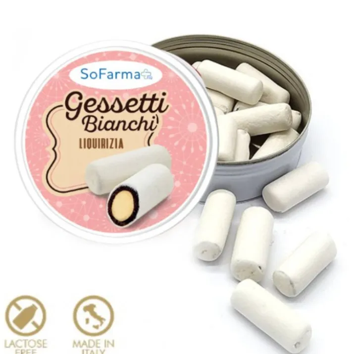 Sofarmapiu' Gessetti Di Liquirizia Bianchi 40g