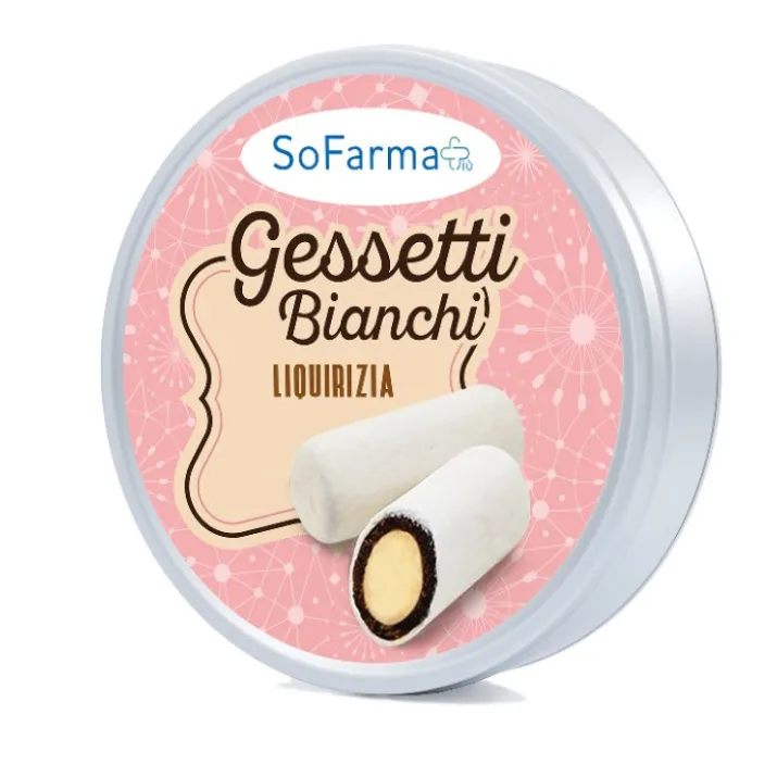 Sofarmapiu' Gessetti Di Liquirizia Bianchi 40g