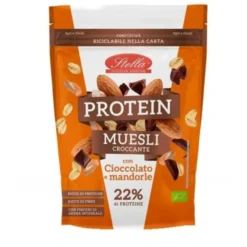 Stella Protein Muesli Croc Cio con Cioccolato e Mandorle Biologico