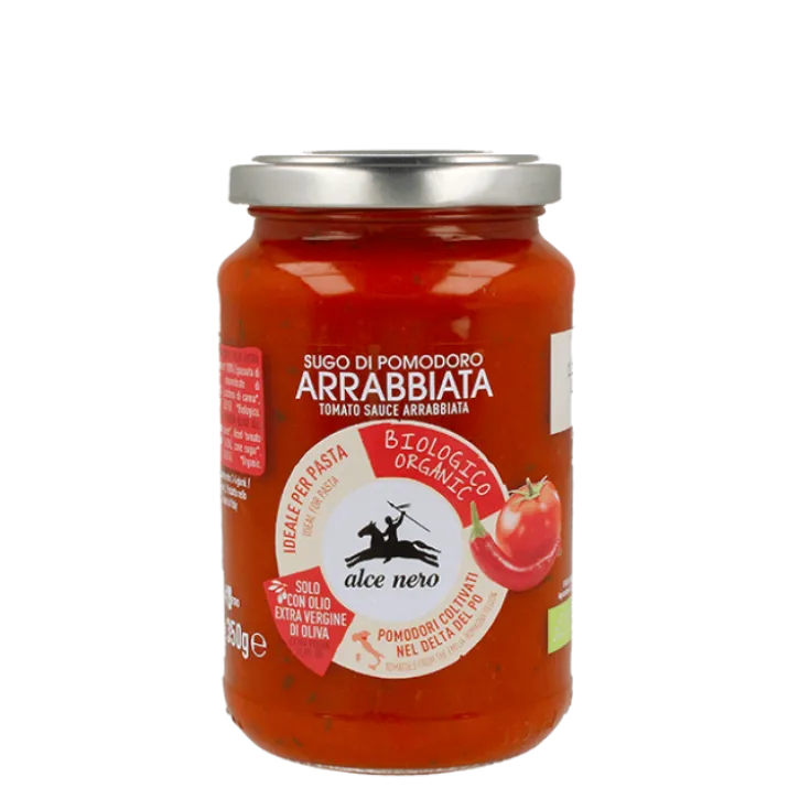 Sugo Di Pomodoro All'Arrabbiata Biologico Alce Nero 350g