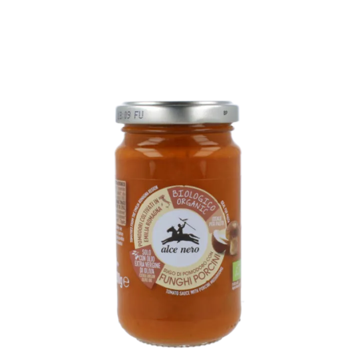 Sugo Di Pomodoro Con Funghi Porcini Biologico Alce Nero 200g