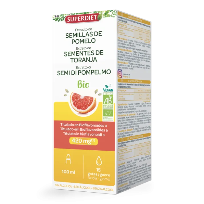 Superdiet Estratto Semi Pompelmo 100ml